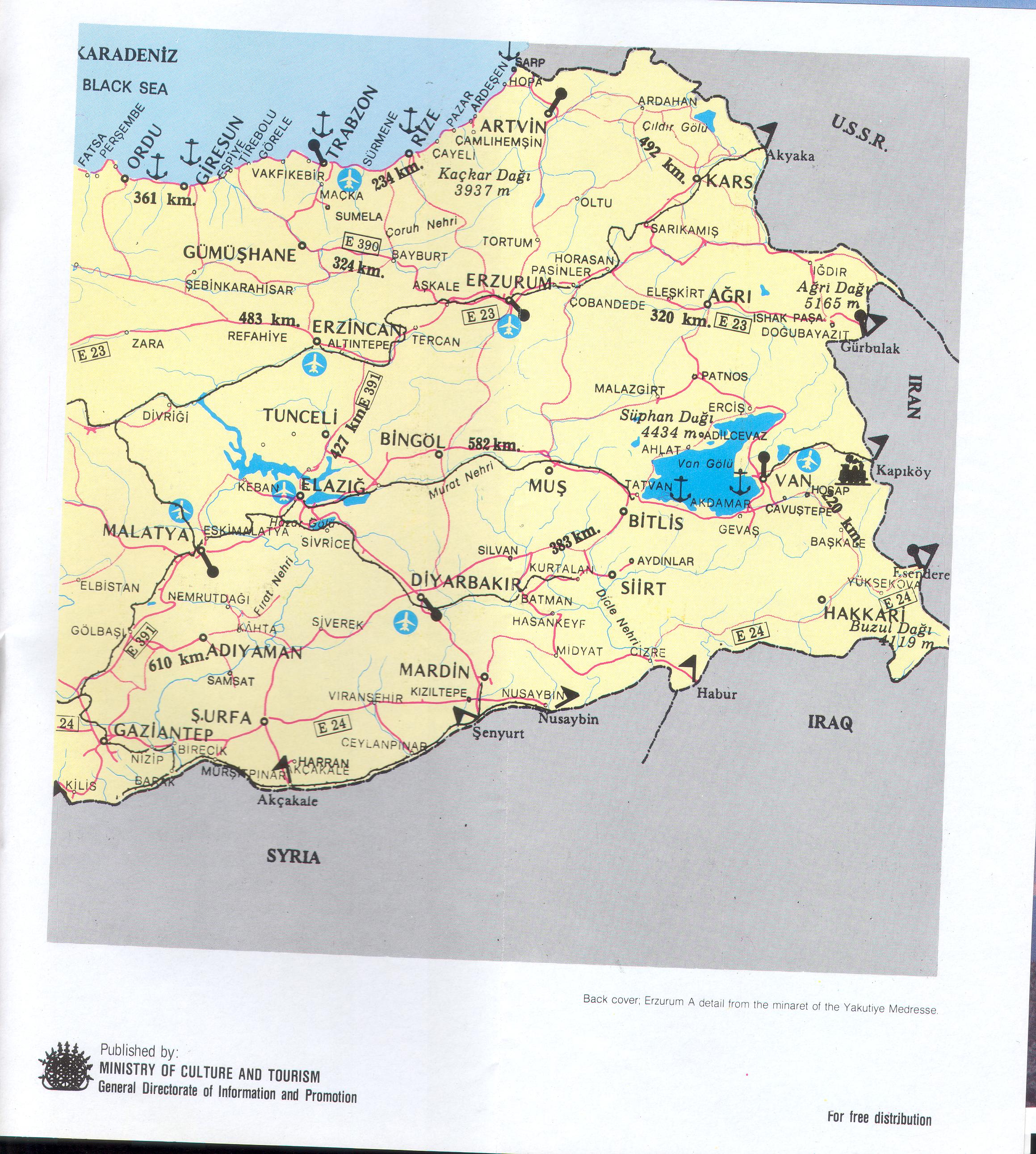 eastern turkey map ile ilgili görsel sonucu
