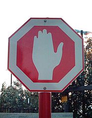 Stop sign